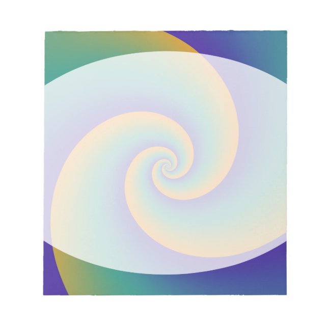Bloc De Notas Abstract Background Spirals soft V (Frente)