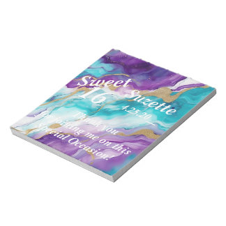 Bloc De Notas Abstract Swirl Candy Bar Wrapper Party Favors