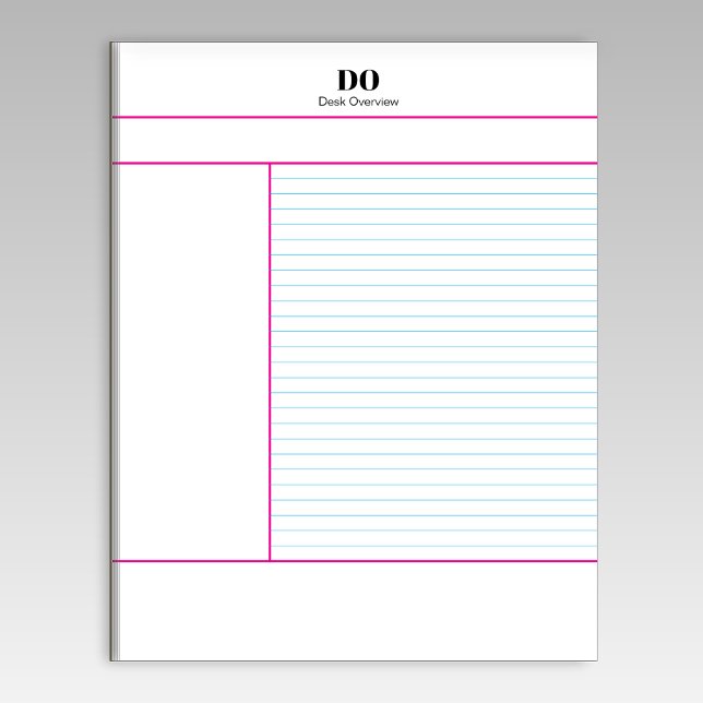Bloc De Notas Academic School Monogram Name Lecture Notepad (Subido por el creador)