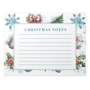 Bloc De Notas Acuarela de navidades