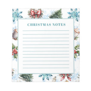 Bloc De Notas Acuarela de navidades