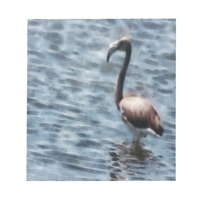 Bloc De Notas Acuarela Flamingo Fledgling (Frente)