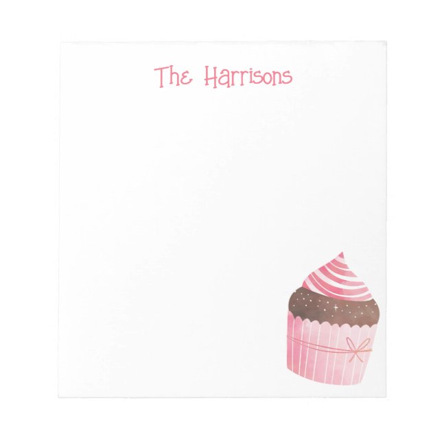 Bloc De Notas Acuarela Peppermint Navidades Notepad (Frente)