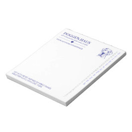 Bloc De Notas Adaptado al membrete del Gran Danés de sello