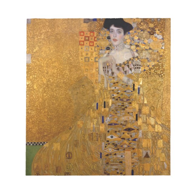 Bloc De Notas Adele, La dama del oro - Gustav Klimt (Frente)