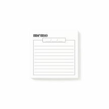 Bloc de notas adhesivas Daily Memo Pad, 7,62 cm x
