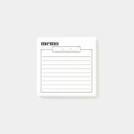 Bloc de notas adhesivas Daily Memo Pad, 7,62 cm x 
