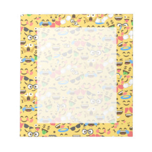 Bloc De Notas adorable emoji amor escucha sonreír sonrisa patro