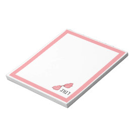 Bloc De Notas Adorable Hebrew Name Personalized Notepad 