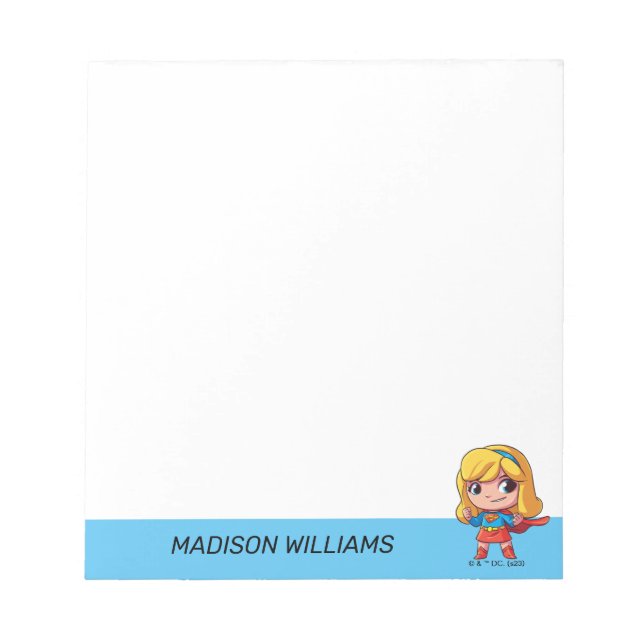 Bloc De Notas Adorable Supergirl Stance (Frente)