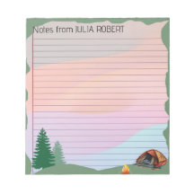 Adventures Await: Notas del Camp Notepad