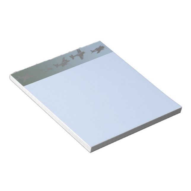 Bloc De Notas Aeronaves de la Segunda Guerra Mundial (Lado Derecho)