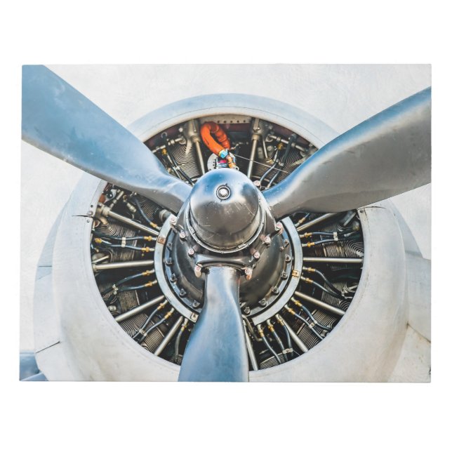 Bloc De Notas Aeronaves Douglas DC-3. Hélice (Frente)