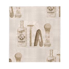 Bloc De Notas afeitado de hombres