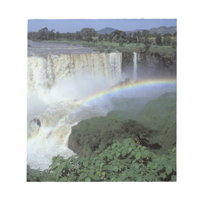Bloc De Notas África, Etiopía, Río Nilo Azul, Cataract. 2 (Frente)