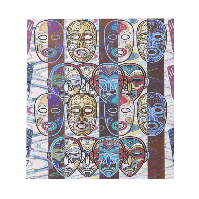Bloc De Notas African Masks V2 (Frente)