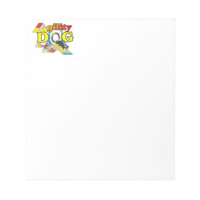 Bloc De Notas Agilidad del color de borde (Frente)
