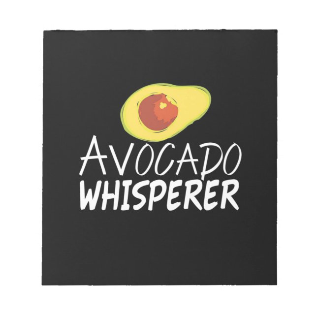 Bloc De Notas Aguacate Whisperer (Frente)