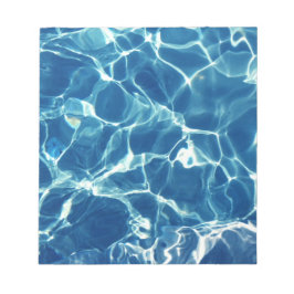 Bloc De Notas Aguas azules resplandecientes