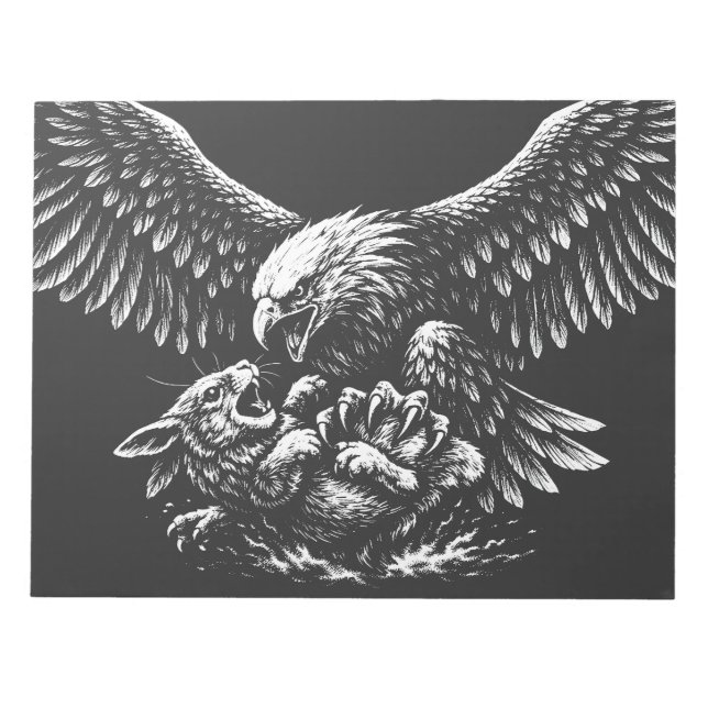 Bloc De Notas Águila de Cenizas by BurnsInHell (Frente)