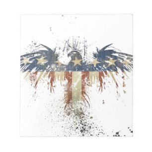 Bloc De Notas Águila patriótica, Estados Unidos/Estados Unidos, 
