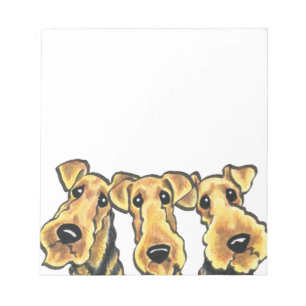 Bloc De Notas Airedale Terrier Lover