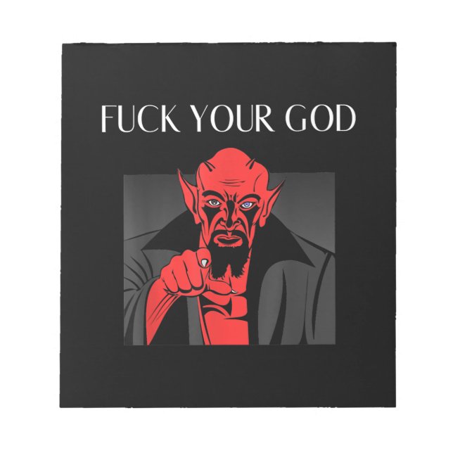 Bloc De Notas Aist Goat Satan Baphomet GIft (Frente)