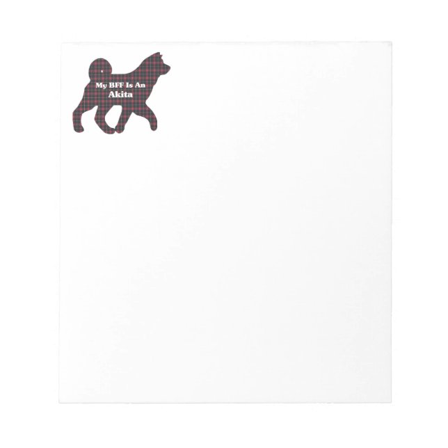 BLOC DE NOTAS AKITA BFF (Frente)