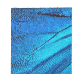 Bloc De Notas Ala de Mariposa Azul Irisada