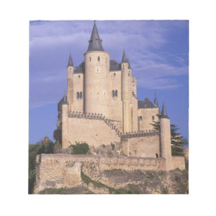Bloc De Notas Alcázar, Segovia, Castilla y León, España, Unesco