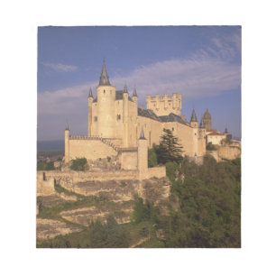 Bloc De Notas Alcázar y Catedral, Segovia, Castilla y León,