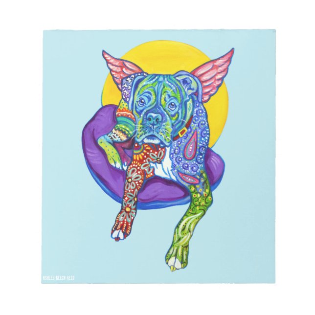 Bloc De Notas Alebrijes Boxer Notepad (Frente)