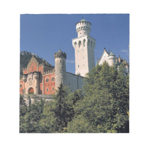 Bloc De Notas Alemania, Baviera, Castillo de Neuschwanstein.