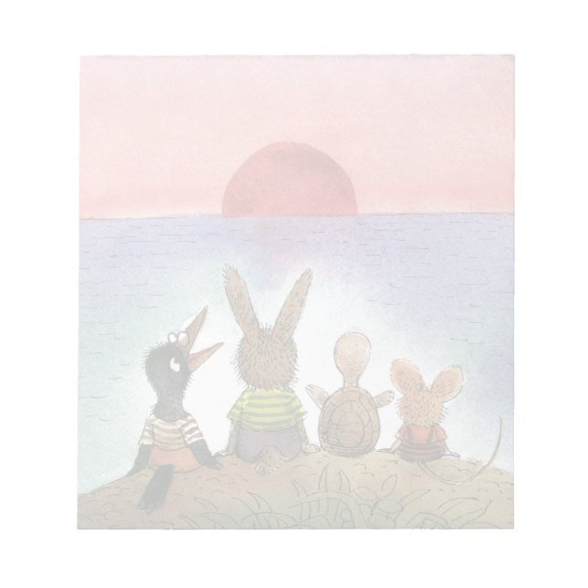 Bloc De Notas Algo rojo (Frente)