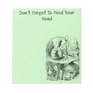 Bloc De Notas Alice y la oruga