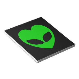 Bloc De Notas Alien Love Heart
