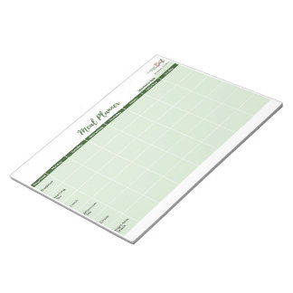 Bloc De Notas Alimenta tu planificador de comidas semanales Soul
