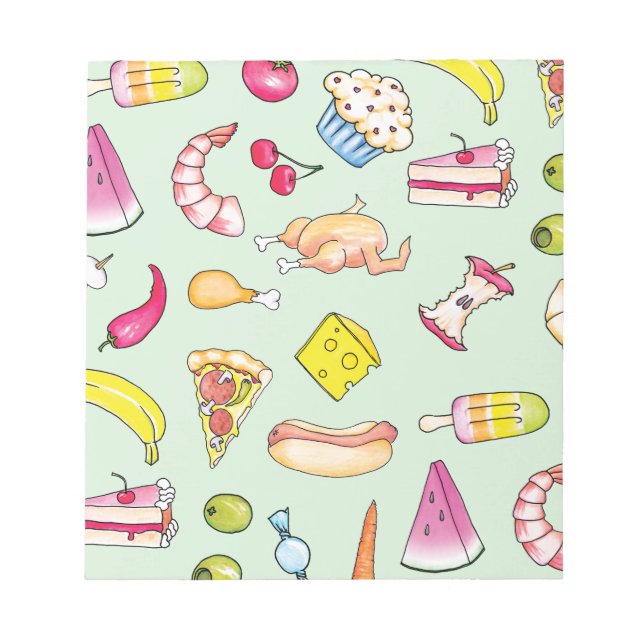 Bloc De Notas Alimentos (Frente)