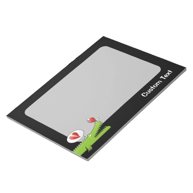 Bloc De Notas Alligator in Love Notepad (Lado Derecho)