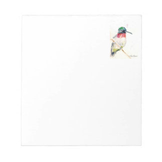 Bloc De Notas Almohadilla de notas de Hummingbird