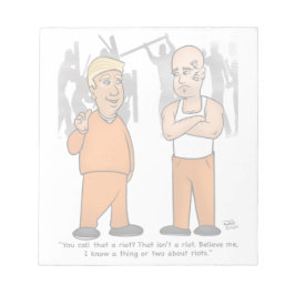 Bloc De Notas Almohadilla de notas del Trumper antidisturbios