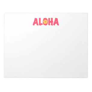 Bloc de notas Aloha