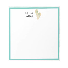 Bloc De Notas Aloha Flip-Flops