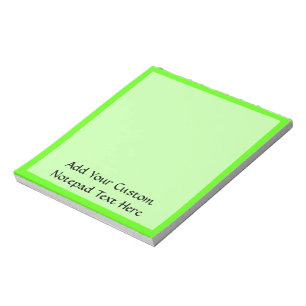 Bloc De Notas Alta visibilidad Neón Verde