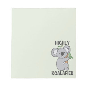 Bloc De Notas Altamente Koalafied Koala