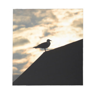 Bloc De Notas Amanecer de las gaviotas marinas
