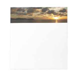 Bloc De Notas Amanecer en St. Thomas I Islas Vírgenes Estadounid
