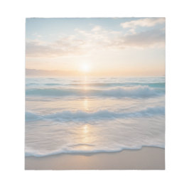 Bloc De Notas Amanecer Sobre La Playa