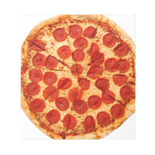 Bloc De Notas amante de la pizza (Frente)
