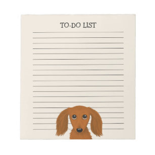 Lista de perro salchicha Magnético artfile Frank separe el Bloc de notas-Para Mujer Idea de Regalo